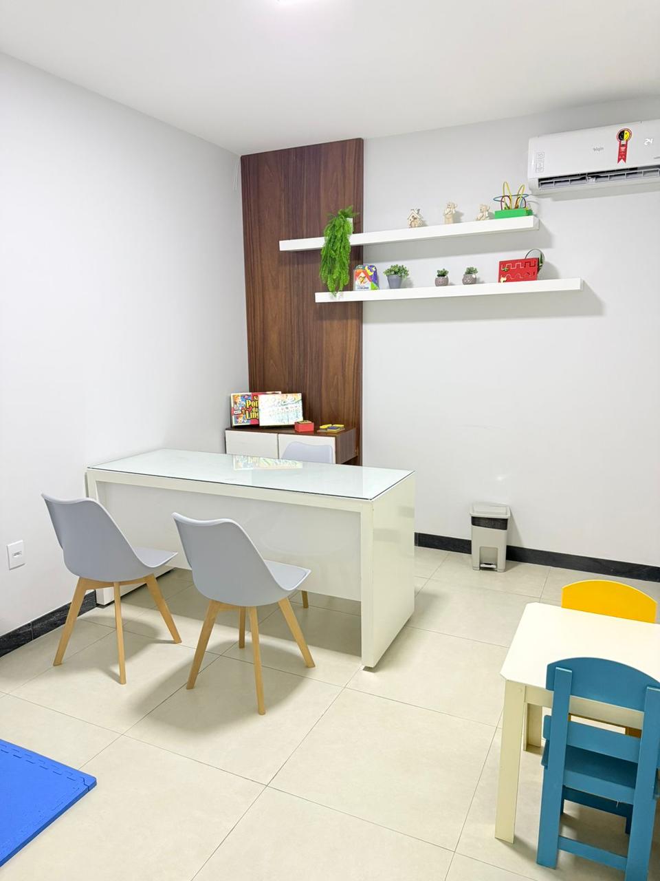 Sala de atendimento infantil da Clínica Semear